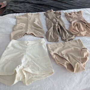Group of Five Shapewear Garments--All Size Small